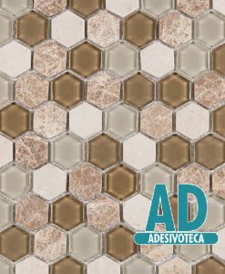 Adesivo Papel de Parede Pastilha 221