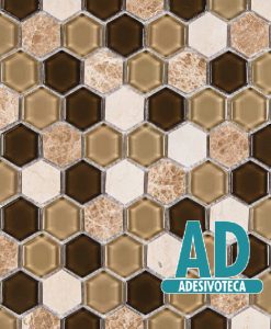 Adesivo Papel de Parede Pastilha 223