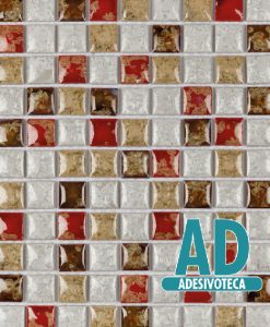 Adesivo Papel de Parede Pastilha 25