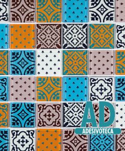 Adesivo Papel de Parede Pastilha 28