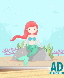 Adesivo Papel de Parede Sereia 02