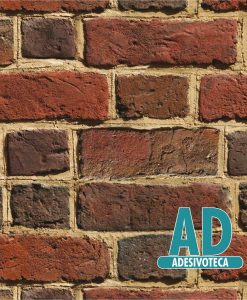 Adesivo Papel de Parede Tijolo 10
