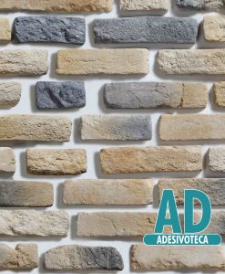 Adesivo Papel de Parede Tijolo 16