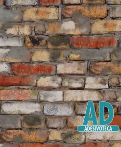 Adesivo Papel de Parede Tijolo 28