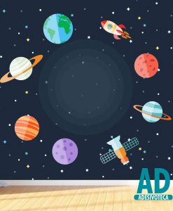 Adesivo Papel de Parede Universo