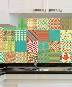 Adesivo Parede Azulejo Patterns 01
