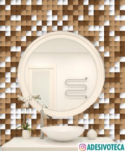 Adesivo Pastilha Marrom