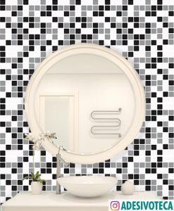 Adesivo Pastilha Preta