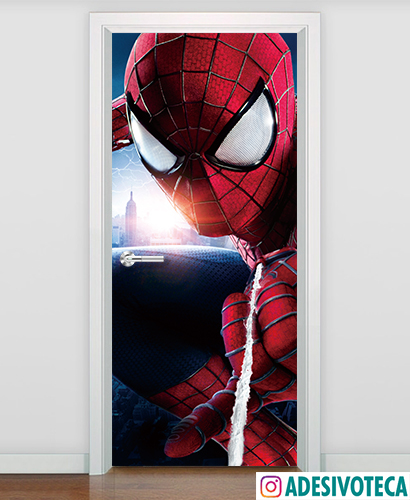 Adesivo para Porta 3D Homem Aranha 4