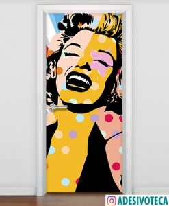 Adesivo Porta Mary Monroe