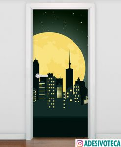Adesivo de Porta Lua Cheia