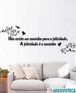 Adesivo Recortado Frase "Não existe..."