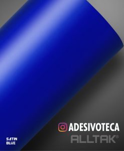 Adesivo Satin Azul Tuning