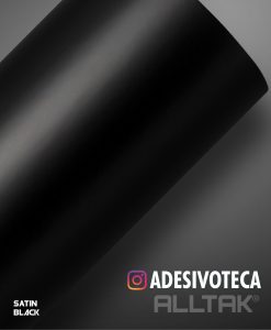 Adesivo Satin Preto Tuning