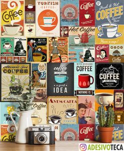 Adesivo de Parede Coffee