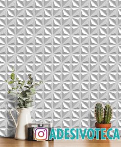 Adesivo de Parede Gesso 3D 4