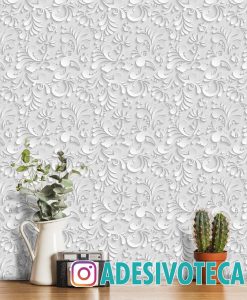 Adesivo de Parede Gesso 3D 6