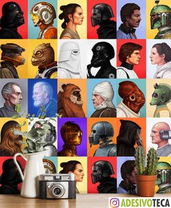 Adesivo de Parede Star Wars - Alex Solis