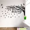 Adesivo de Parede Árvore Vento
