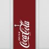 Adesivo de Porta Coca Cola