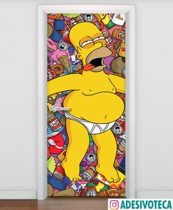 Adesivo de Porta Homer 02