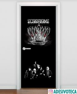 Adesivo de Porta Scorpions