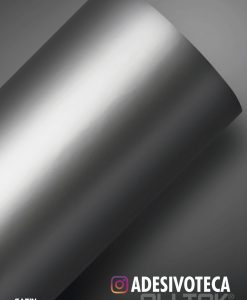 Adesivo Satin Prata Tuning