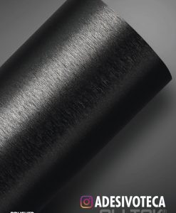 Adesivo Preto Escovado Tuning