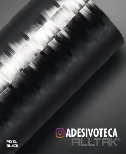 Adesivo Pixel Preto Tuning
