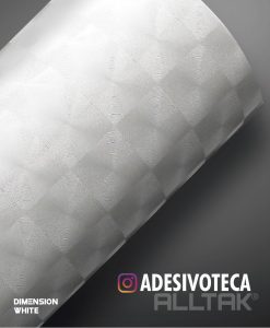 Adesivo Dimension Branco Tuning