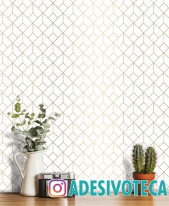 Adesivo Papel de Parede Triangulo 3D
