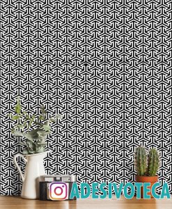 Adesivo Papel de Parede Setas Preto