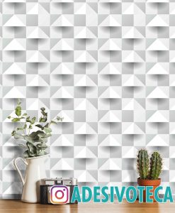 Adesivo Papel de Parede Bidimencional