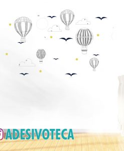 Adesivo Balões Retrô 02