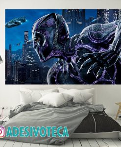 Adesivo Painel de Parede Pantera Negra