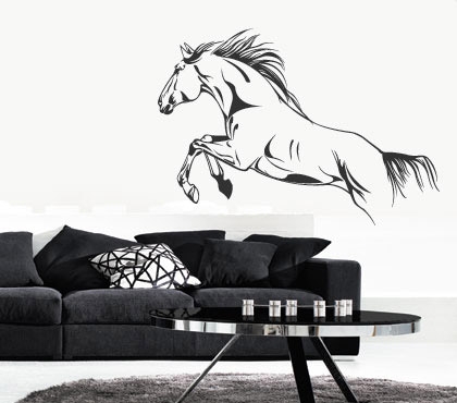 Adesivo Decorativo Cavalo Desenho Animado