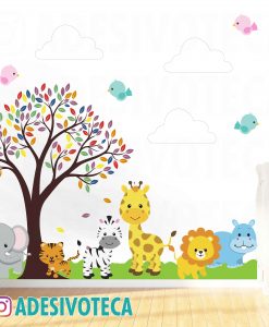 Adesivo Infantil Safári 002